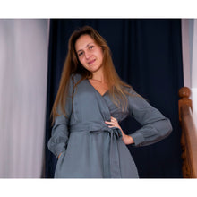 Charger l'image dans la galerie, Robe Hellébore COURTE - Soie