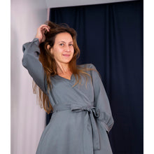 Charger l'image dans la galerie, Robe Hellébore COURTE - Soie