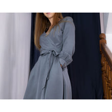 Charger l'image dans la galerie, Robe Hellébore MIDI - Soie