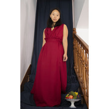 Charger l'image dans la galerie, Robe Cobée LONGUE - Lyocell Rouge carmin