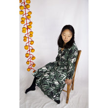 Charger l'image dans la galerie, Robe Hellébore MIDI - Lyocell Forêt dansante