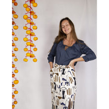 Charger l'image dans la galerie, Haut Nigelle - Coton bio Bleu ardoise