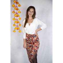Charger l'image dans la galerie, Jupe Oxalis - Lyocell Fleurs de Sienne