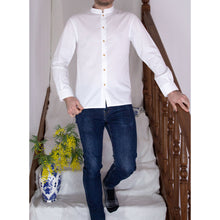 Charger l'image dans la galerie, Chemise h. Adénium - Coton bio Blanc