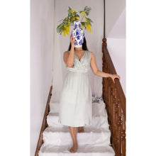 Charger l'image dans la galerie, Robe Cobée MIDI - Viscose Vert de gris