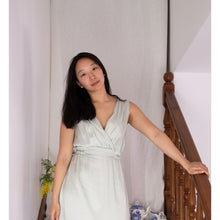 Charger l'image dans la galerie, Robe Cobée COURTE - Viscose Vert de gris