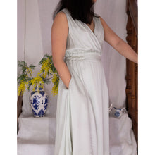 Charger l'image dans la galerie, Robe Cobée - Viscose Vert de gris