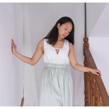 Charger l'image dans la galerie, Jupe Clématite - Viscose Vert de gris