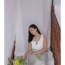 Charger l'image dans la galerie, Jupe Clématite - Viscose Vert de gris