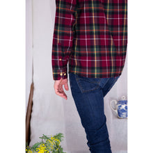 Charger l'image dans la galerie, Chemise h. Hoya - Tartan de coton Rouge Vert Noir Jaune