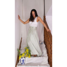 Charger l'image dans la galerie, Jupe Cosmos - Viscose Vert de gris