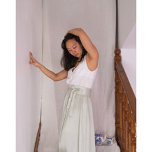 Charger l'image dans la galerie, Jupe Cosmos - Viscose Vert de gris