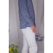 Charger l'image dans la galerie, Chemise h. Adénium - Chambray de coton bio Denim