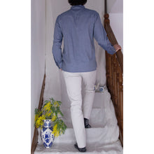 Charger l'image dans la galerie, Chemise h. Adénium - Chambray de coton bio Denim