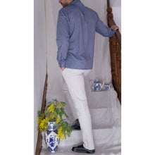Charger l'image dans la galerie, Chemise h. Adénium - Chambray de coton bio Denim