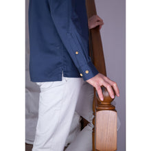 Charger l'image dans la galerie, Chemise h. Adénium - Coton bio Bleu ardoise