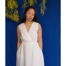 Charger l'image dans la galerie, Robe Cobée MIDI - Lyocell Blanc cassé