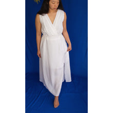 Charger l'image dans la galerie, Robe Cobée LONGUE - Lyocell Blanc cassé