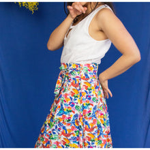 Charger l'image dans la galerie, Jupe Cosmos - Viscose Perroquets