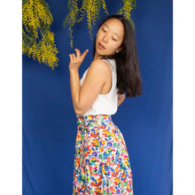 Charger l'image dans la galerie, Jupe Cosmos - Viscose Perroquets