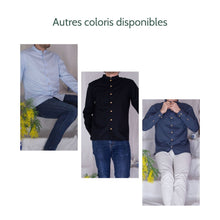 Charger l'image dans la galerie, Chemise h. Adénium - Coton bio Blanc