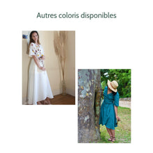 Charger l'image dans la galerie, Robe Anémone - Lin Jaune fricaro