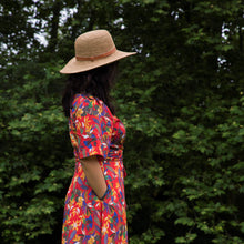 Charger l'image dans la galerie, Robe Anémone MIDI - Lyocell Plaine ruby