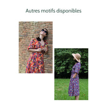 Charger l'image dans la galerie, Robe Anémone MIDI - Lyocell Blanc cassé