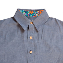 Charger l'image dans la galerie, Chemise f. Calathéa - Coton bio Denim