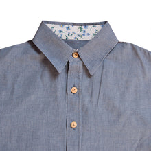 Charger l'image dans la galerie, Chemise f. Calathéa - Coton bio Denim