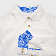 Charger l'image dans la galerie, Chemise f. Calathéa - Lin Blanc cassé