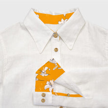 Charger l'image dans la galerie, Chemise f. Calathéa - Lin Blanc cassé