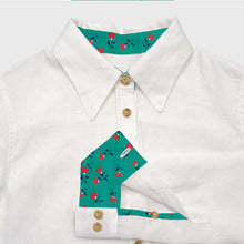 Charger l'image dans la galerie, Chemise f. Calathéa - Lin Blanc cassé