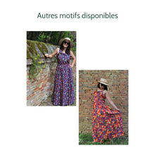 Charger l'image dans la galerie, Robe Campanule LONGUE - Lyocell Blanc cassé