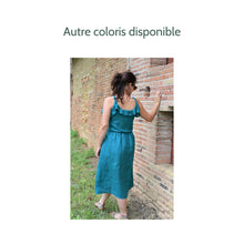 Charger l'image dans la galerie, Robe Campanule MIDI - Lin Jaune fricaro