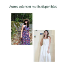 Charger l'image dans la galerie, Robe Campanule MIDI - Lyocell Plaine ruby