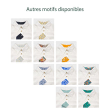 Charger l'image dans la galerie, Chemise f. Calathéa - Lin Blanc cassé & Lys nuit