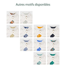 Charger l'image dans la galerie, Chemise f. Calathéa - Lin Blanc cassé sans motif