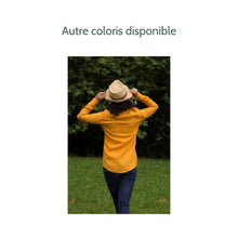 Charger l'image dans la galerie, Chemise f. Calathéa - Lin Blanc cassé & Monet orange