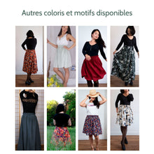 Charger l'image dans la galerie, Jupe Clématite - Lyocell Blanc cassé