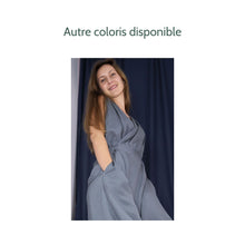 Charger l'image dans la galerie, Robe Cobée COURTE - Soie Noire