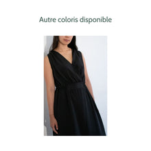 Charger l'image dans la galerie, Robe Cobée LONGUE - Soie Gris perle