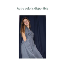 Charger l'image dans la galerie, Robe Cobée LONGUE - Soie Noire