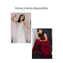 Charger l'image dans la galerie, Robe Cobée LONGUE - Lyocell Blanc cassé