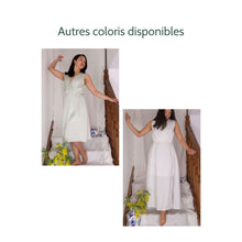 Charger l'image dans la galerie, Robe Cobée - Lyocell Rouge carmin