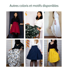 Charger l'image dans la galerie, Jupe Cosmos - Lyocell Fleurs de Sienne