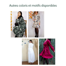 Charger l'image dans la galerie, Robe Hellébore - Lyocell Fleurs de Sienne