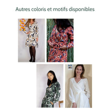 Charger l'image dans la galerie, Robe Hellébore COURTE - Lyocell Rouge carmin