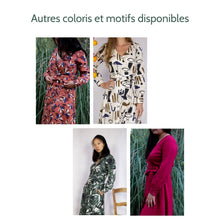 Charger l'image dans la galerie, Robe Hellébore LONGUE - Lyocell Blanc cassé