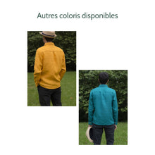 Charger l'image dans la galerie, Chemise h. Hoya - Lin Blanc cassé